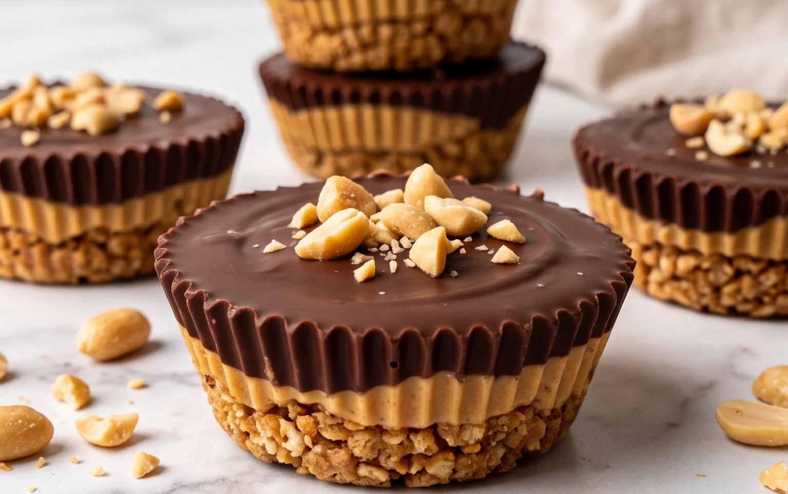 Cups chocolat beurre cacahuète vegan sans gluten